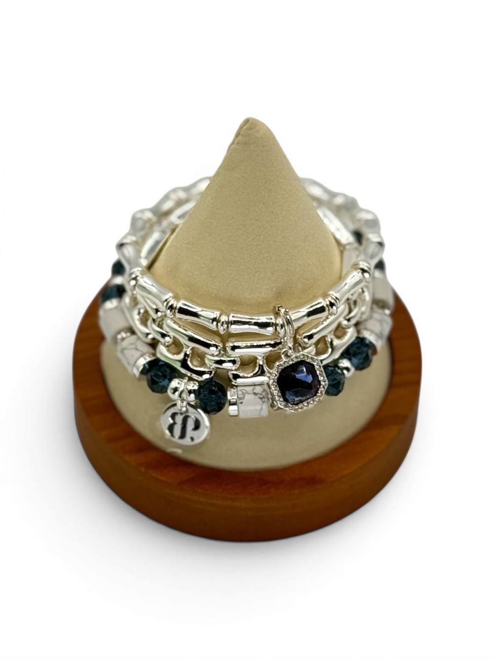 Bomb Party 2025 Spring‎ Stack "Stop And Stare" ST44252 LB Stones Silver Plating